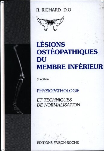 Lesions osteopathiques du membre inferieur