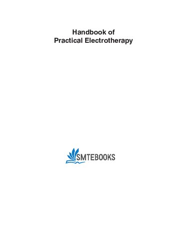 Handbook of practical electrotherapy