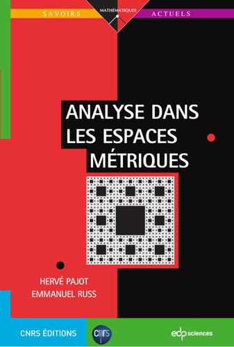 Analyse dans les espaces métriques