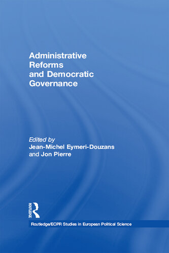 Administrative Reforms and Democratic Governance