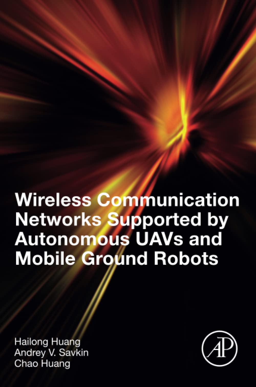 Wireless Communication Networks Supported by Autonomous UAVs and Mobile Ground Robots
