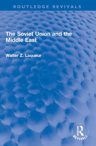 The Soviet Union and the Middle East