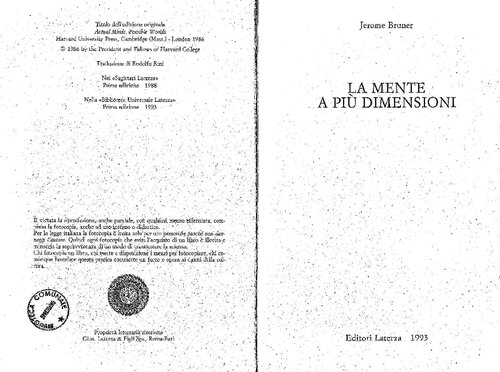 La mente a più dimensioni