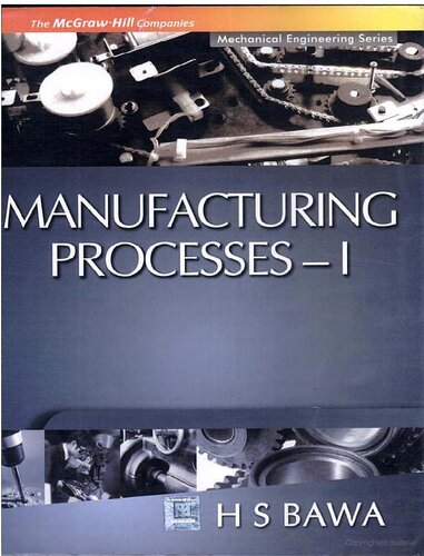 Manufacturing Processes-I