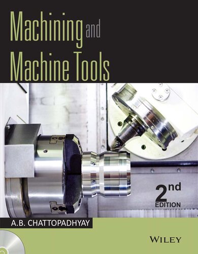 Machining and Machine Tools
