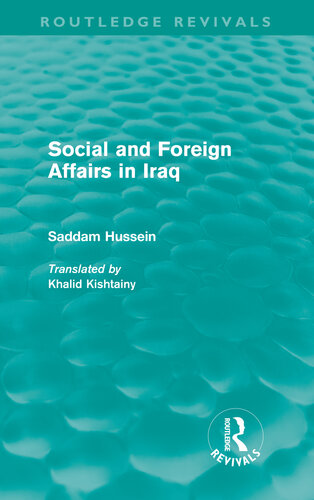 Social and Foreign Affairs in Iraq