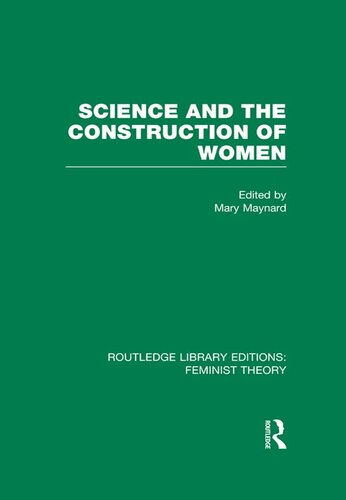 Science and the Construction of Women
