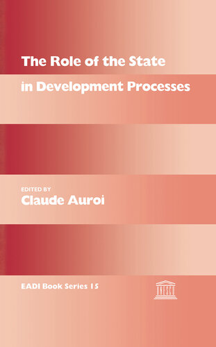 The Role of the State in Development Processes
