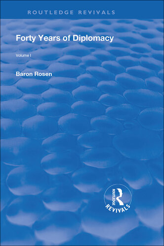 Revival: Forty Years of Diplomacy (1922)