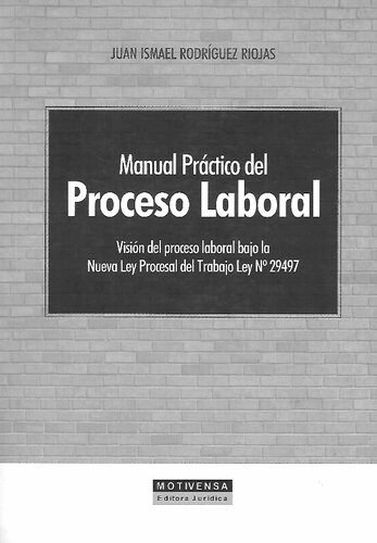 MANUAL PRÁCTICO DEL PROCESO LABORAL