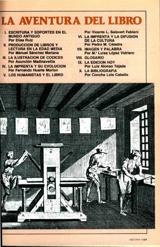 La aventura del libro. Historia de cinco mil años de escritura.