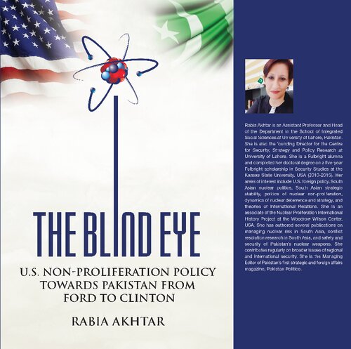 The Blind Eye: U.S. Non-Proliferation Policy Towards Pakistan from Ford to Clinton