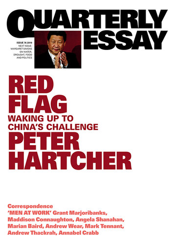 Red Flag: Waking Up to China’s Challenge