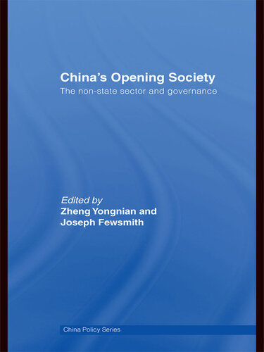 China's Opening Society: The Non-State Sector and Governance