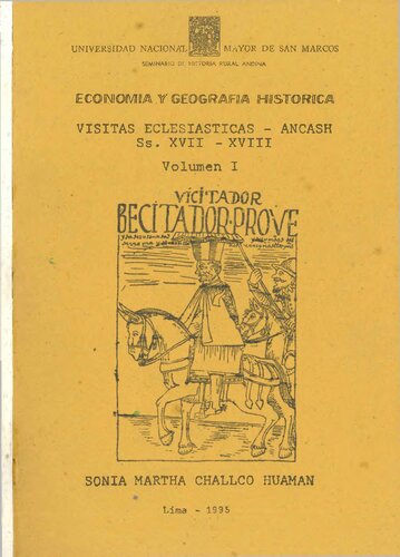Visitas eclesiásticas - Áncash, ss. XVII-XVIII