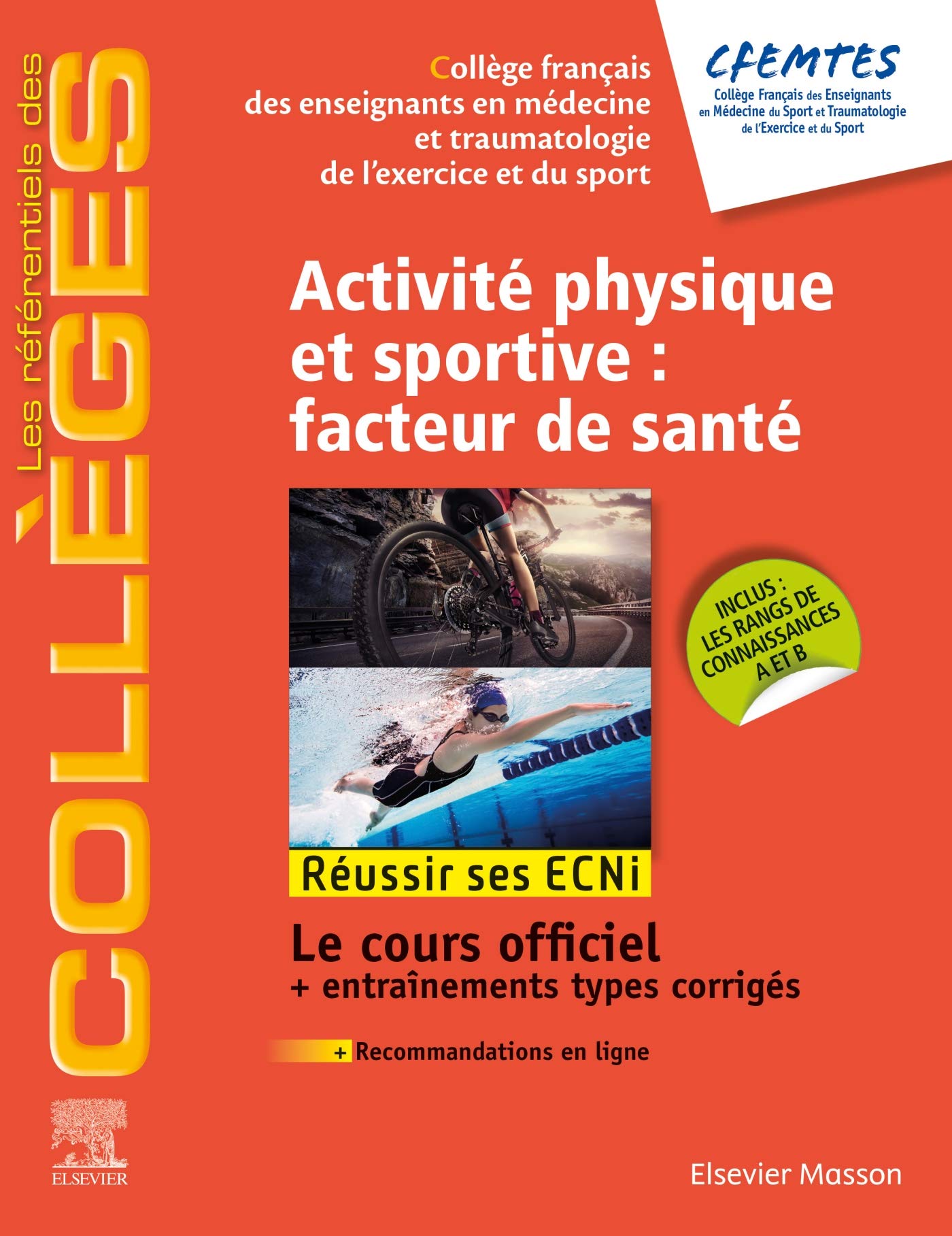 Activité physique et sportive : facteur de santé: Réussir les ECNi