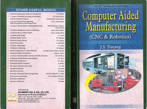 Computer Aided Manufacturing