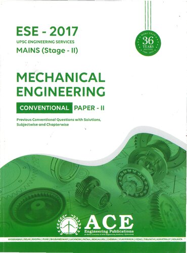 ESE(Mains)-Mechanical Engineering: Volume 2