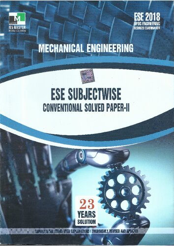 ESE(Mains)-Mechanical Engineering: Volume 2