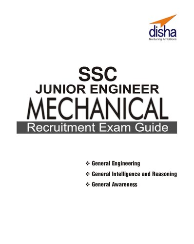 SSC Junior Mechanical Recruitment Exam Guide