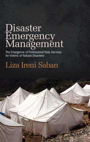 Disaster Emergency Management: The Emergence of Professional Help Services for Victims of Natural Disasters