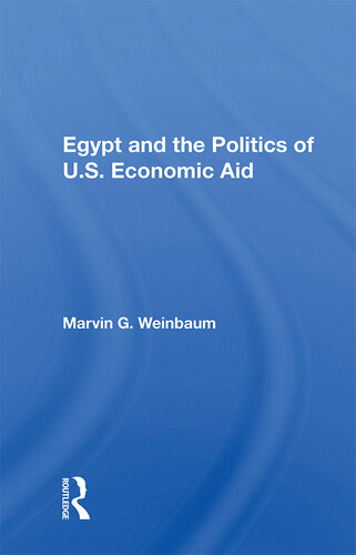 Egypt and the Politics of U.s. Economic Aid