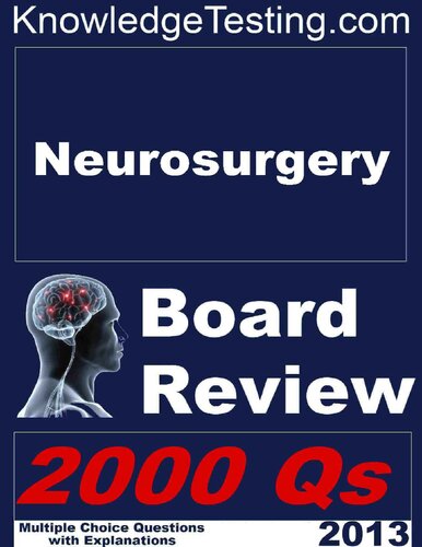 Neurosurgery Board Review 2000 Qs