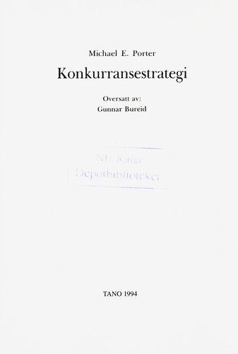 Konkurransestrategi