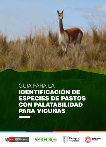 Guía para la identificación de especies de pastos con palatabilidad para vicuñas (Vicugna vicugna)