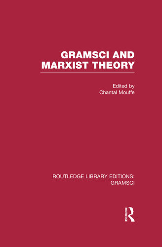 Gramsci and Marxist Theory
