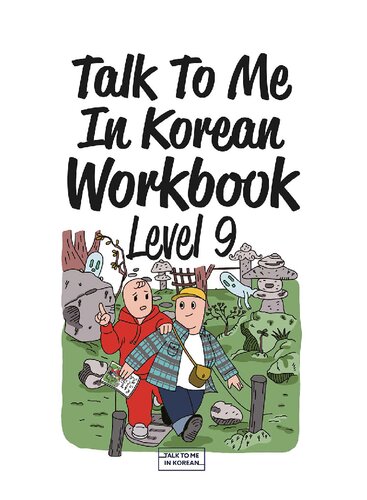 Talk to Me In Korean Workbook Level 9