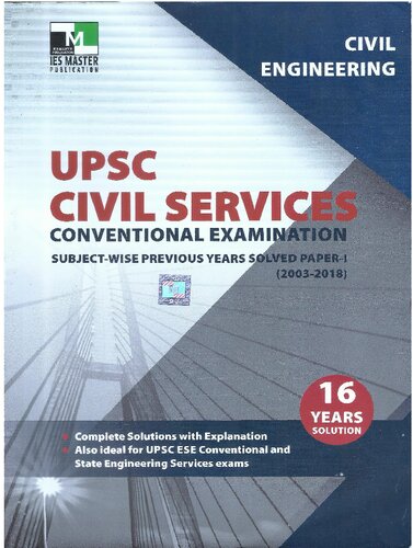 CSE(Mains)-Civil Engineering: Volume 1