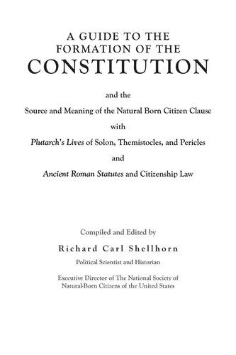 A Guide to the Formation of the Constitution