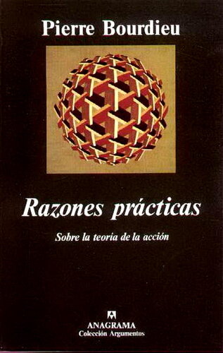 Razones prácticas. Sobre la teoria de la acción