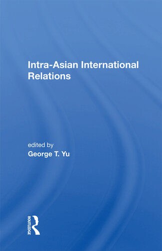 Intra-Asian International Relations