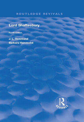 Lord Shaftesbury
