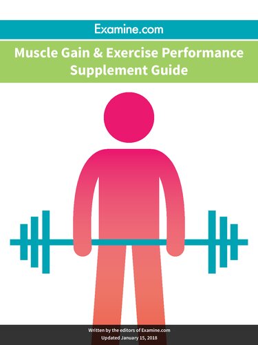 - Muscle gain and exercise performance