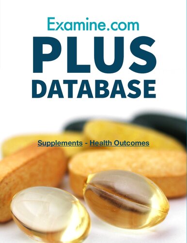 Examine.com Supplement Guides - Examine plus Suplement database