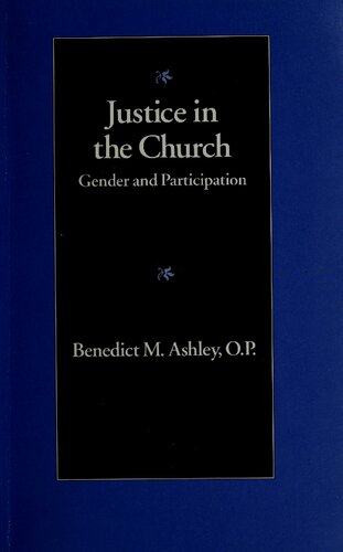 Justice in Church - Gender and Participation.