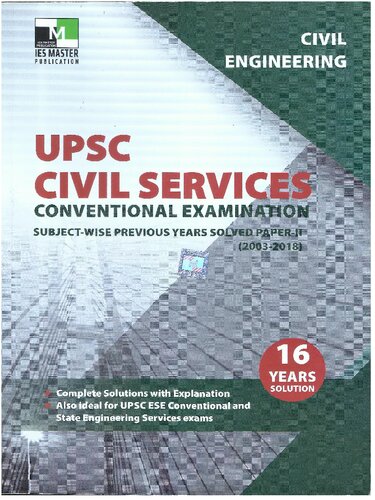 CSE(Mains)-Civil Engineering: Volume 2