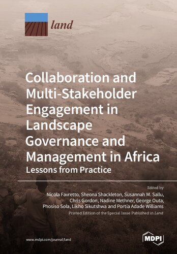 Collaboration and Multi-Stakeholder Engagement in Landscape Governance and Management in Africa