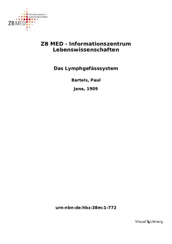 Das Lymphgefass system