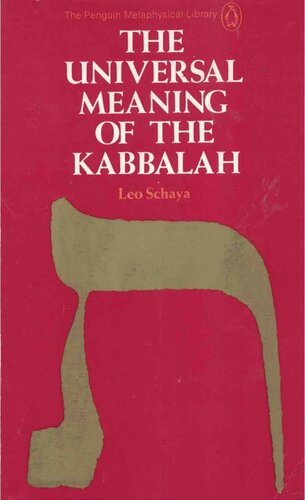 The universal meaning of Kabbalah