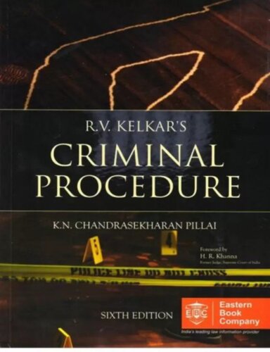 Kelkar's Criminal Procedure Code Law India