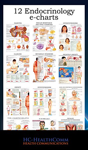 12 Endocrinology e-charts: More than 200 images and tables