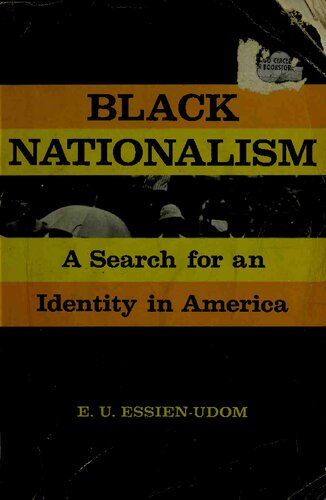 Black nationalism: a search for an identity in America