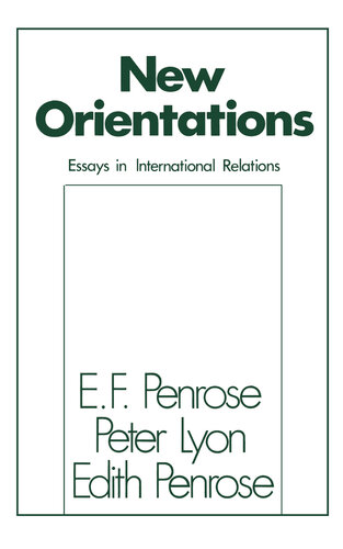 New Orientations: Essays in International Relations