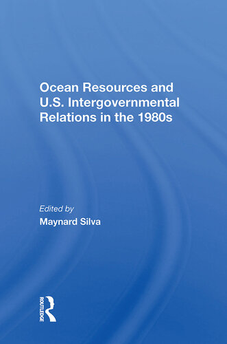 Ocean Resources and U.s. Intergovernmental Relations in the 1980s
