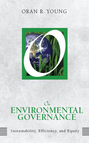 On Environmental Governance: Sustainability, Efficiency, and Equity (On Politics)
