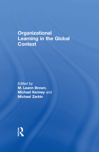 Organizational Learning in the Global Context